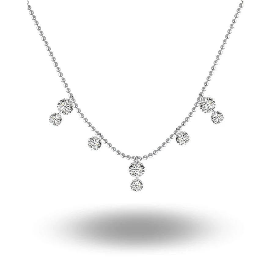 Crystal-diamond-necklace-silver 